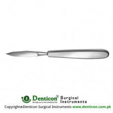 Langenbeck Resection Knife Stainless Steel, 18 cm - 7" Blade Size 55mm